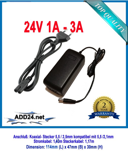 24V / 3A