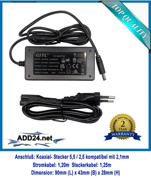 12V / 2A